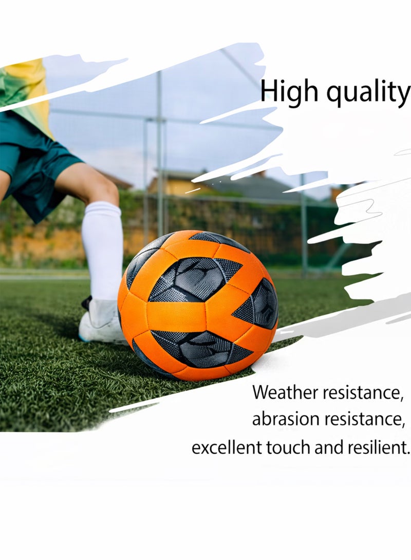 DBLEW Football Size 5 – Hand Stitched Indoor & Outdoor Training Soccer Ball - Image 4